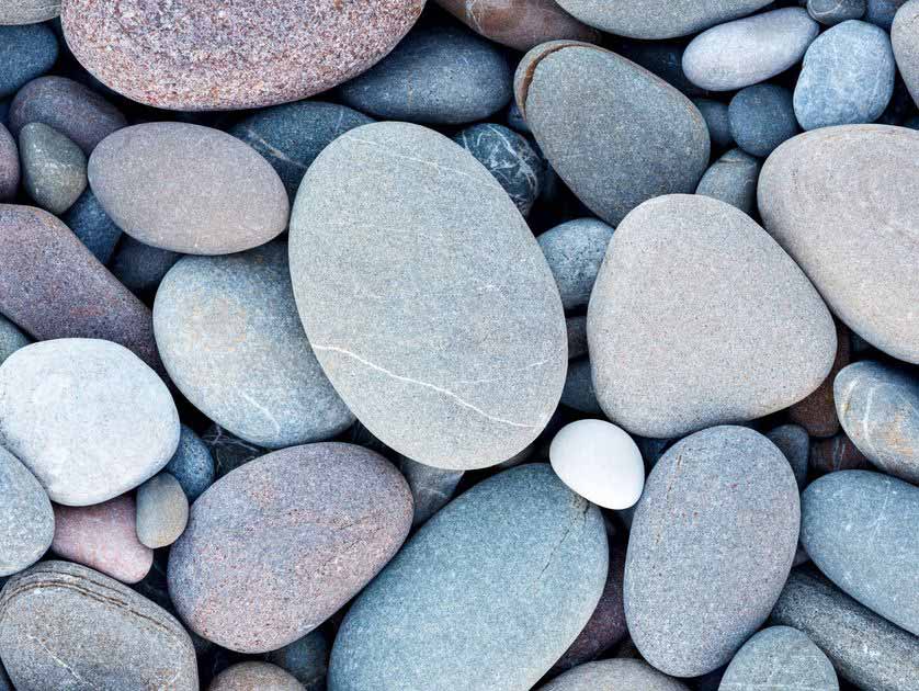 Garden Pebbles and garden decorations 