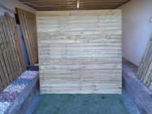 Pallet Fencing without gaps